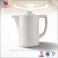 Wholesale guangdong crockery items, white porcelain turkish coffee pot